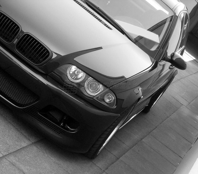 Bmw e46 compact black kidney grill #6