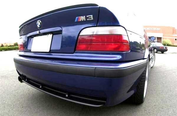 Bmw e36 rear bumper lip #7