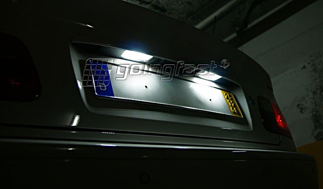 Led license plate lights ford focus #2